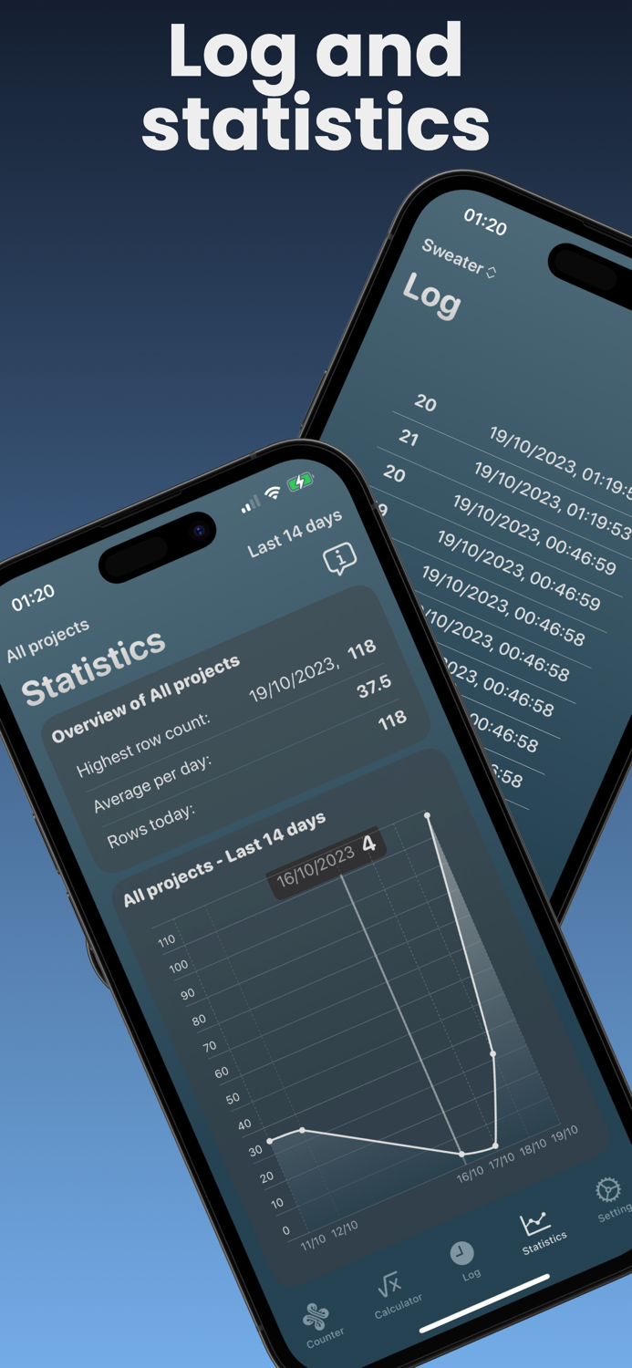 Knitting Counter and Calculator