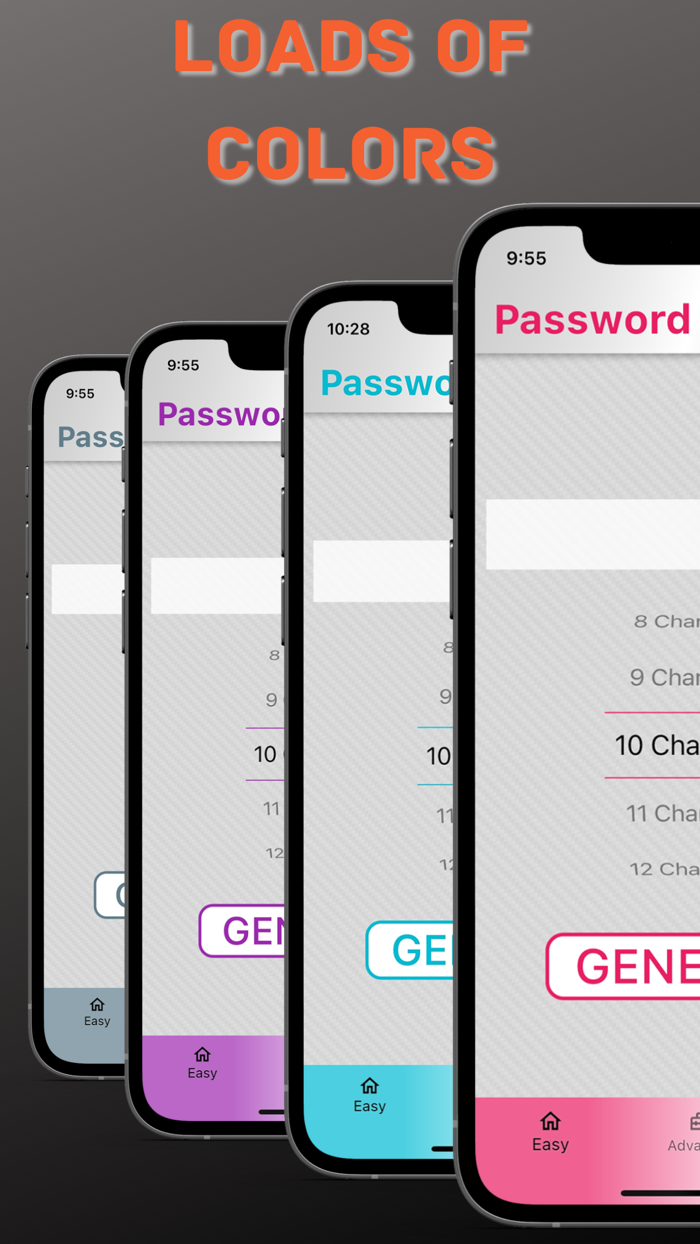 Generate Secure Passwords
