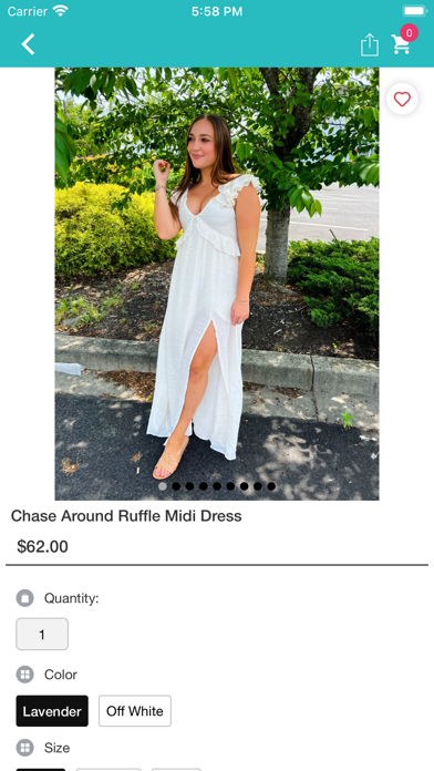 The Teal Antler Boutique Screenshot
