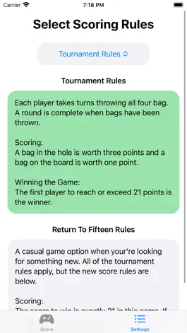 Game screenshot Cornhole Point Keeper apk