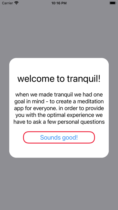 tranquil Screenshot