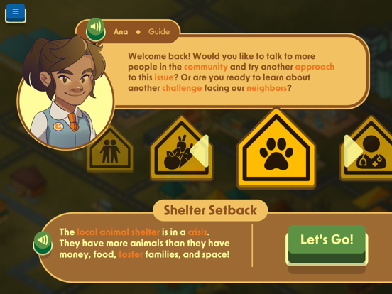 Neighborhood Good iPad screenshot 1 - Education app