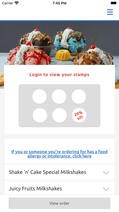 Shake 'N' Cake, Sheffield Screenshot