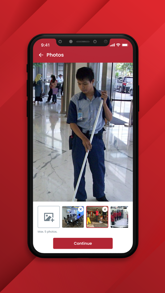 #6. RapiKu - Cleaning Service App (iOS) 由: PT Gajicermat