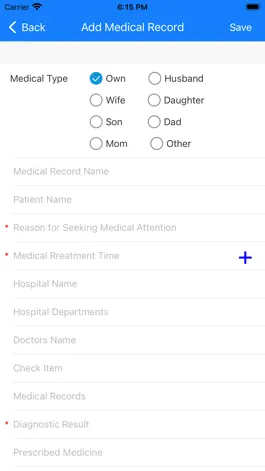 Game screenshot Medical Record Manager App apk