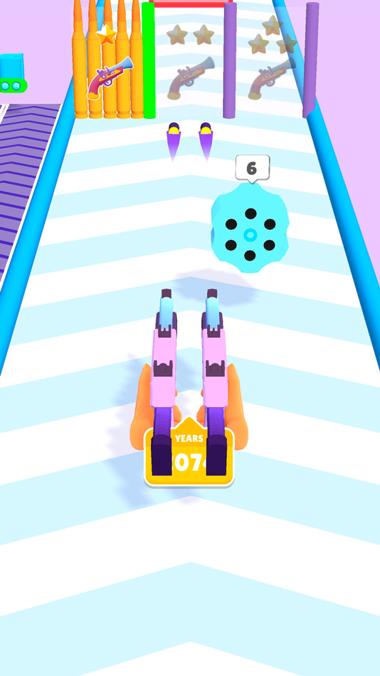 #4. Weapon Run: Craft Shooter (iOS) By: Vira Games Inc.