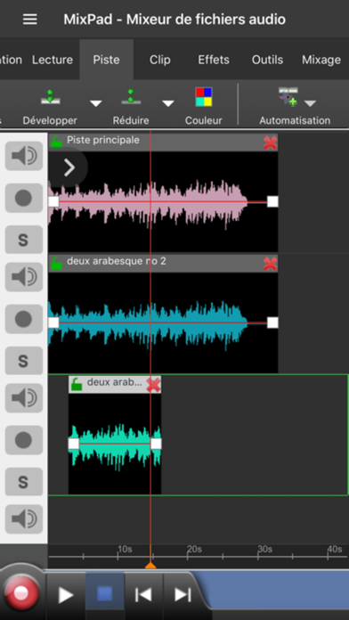 Screenshot #2 pour MixPad - Édition Master