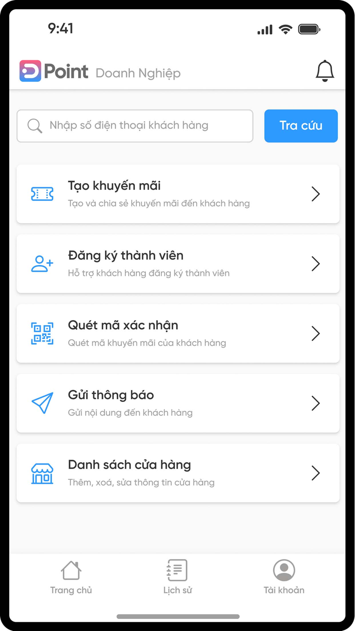 DPoint - Doanh Nghiệp