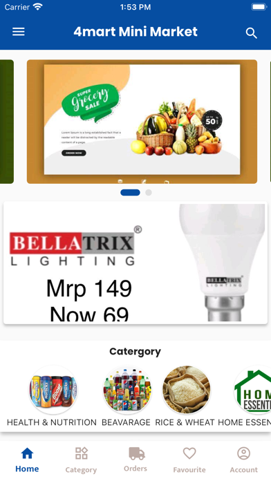4mart Mini Market Screenshot