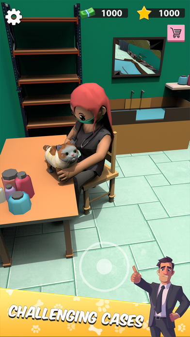 Idle Pet Care: Animal Hospital Screenshot