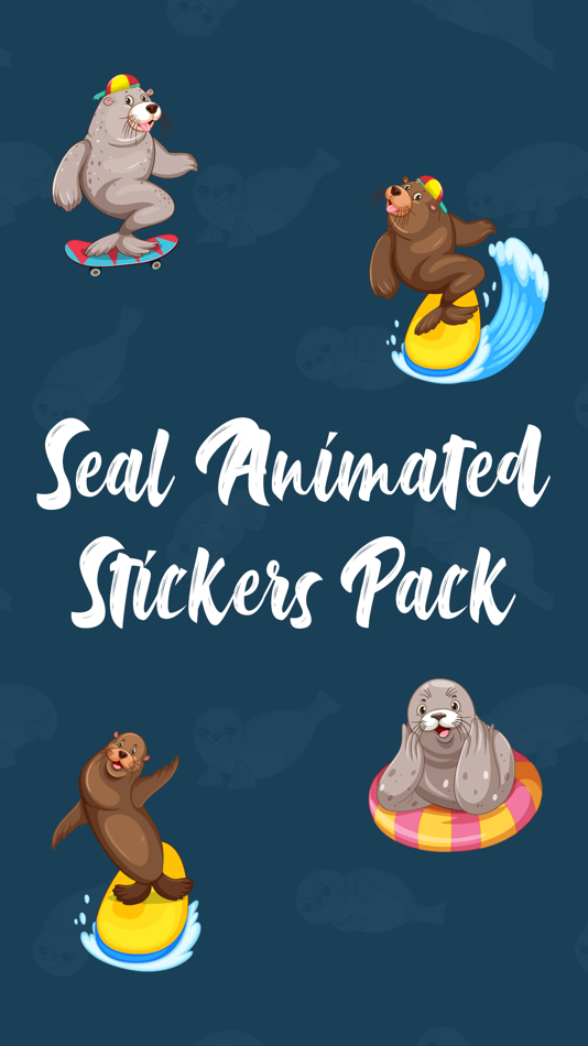Seal Animated Stickers Pack - 1.4 - (iOS)