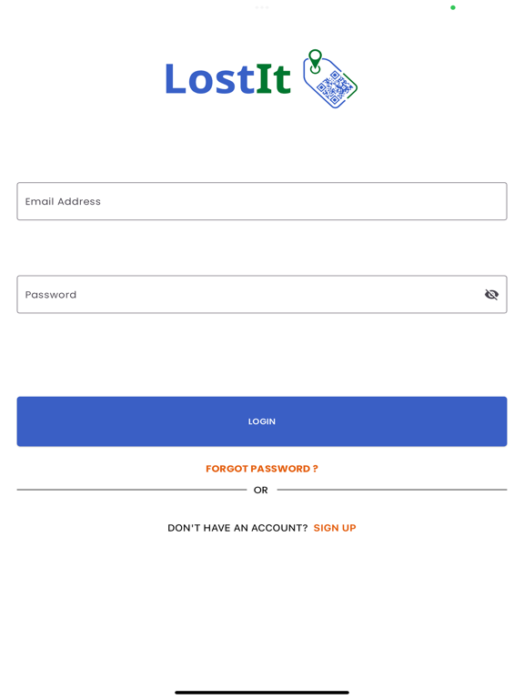 LostIt Tag: QRcode Lost&Found iPad screenshot 3 - Productivity app