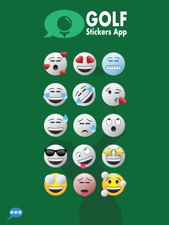 Golf Stickers App