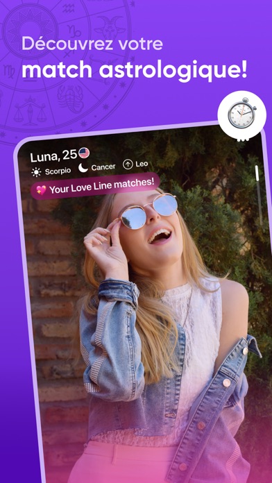 Screenshot #1 pour Karma: Rencontres Astro, Match