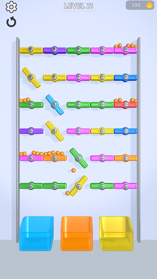 #10. Falling Balls Puzzle (iOS) 由: Babil Studios