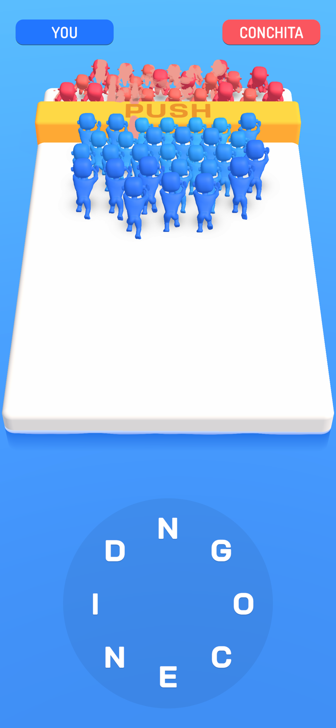 Word Pusher 3D - Ultimate War