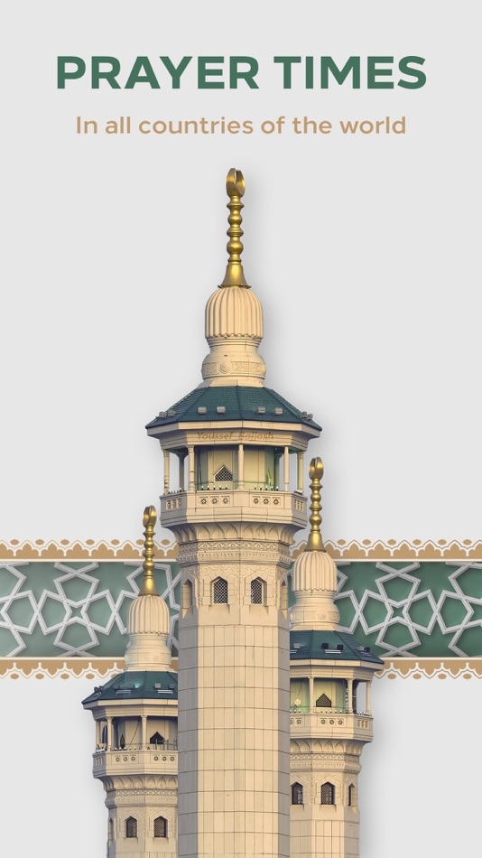 #1. Prayer Times & Qibla (iOS) Podle: Yahya Alzahrani