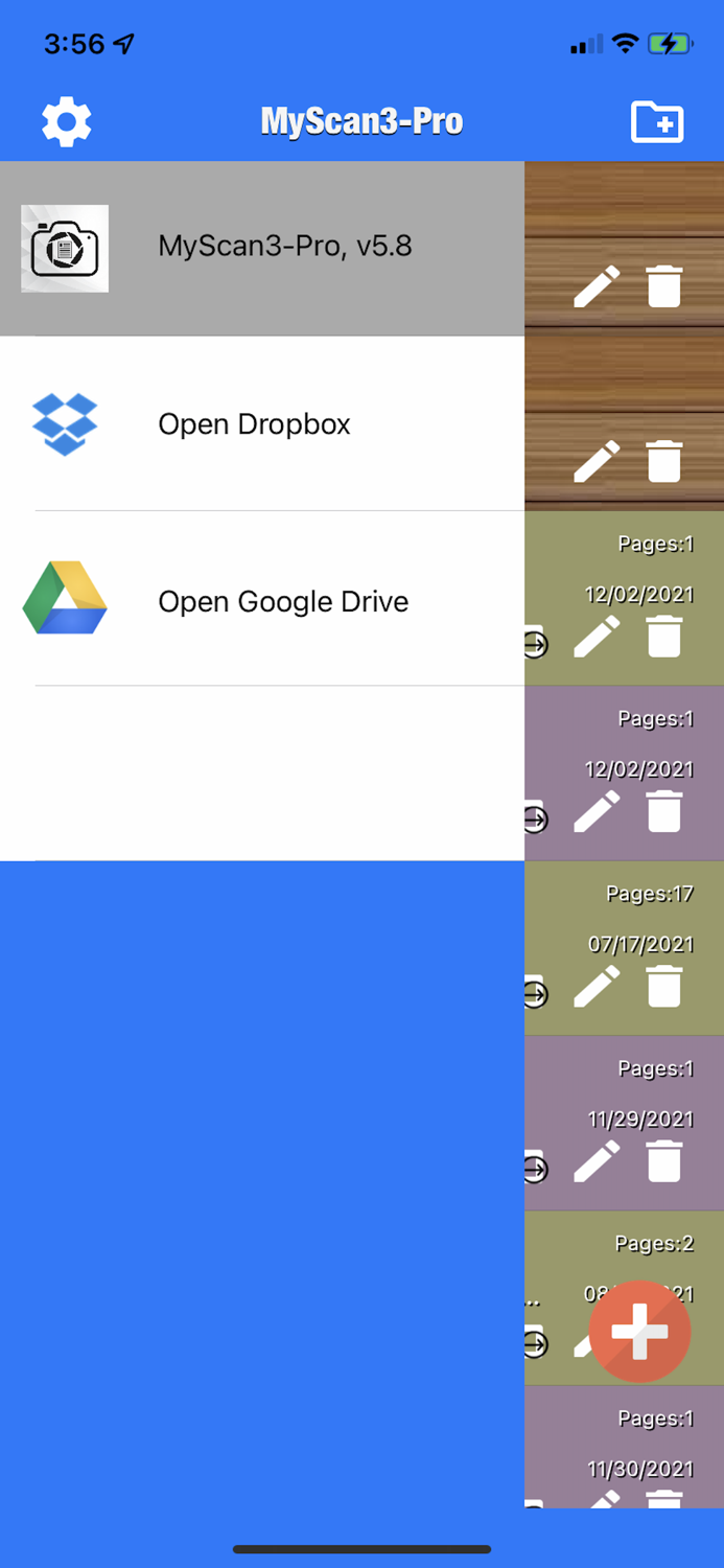 MyScan3 capture and share PDF
