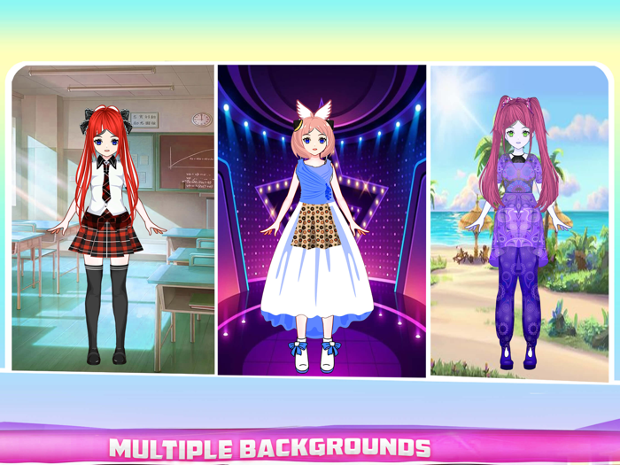 Anime Bebek Giydirme ve Makyaj