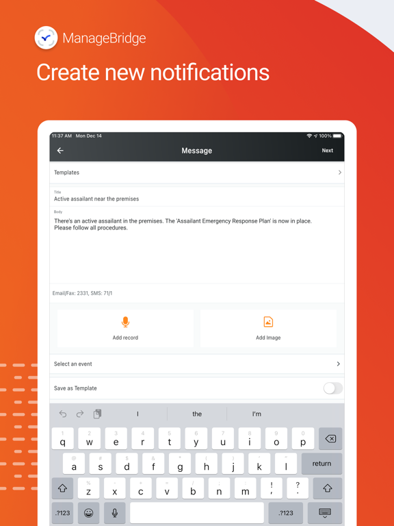 Screenshot #4 pour ManageBridge