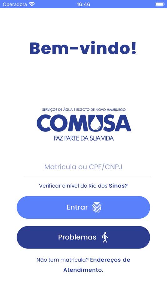 #1. Comusa Mobile (iOS) 由: Comusa Serviços de Água e Esgoto de Novo Hamburgo