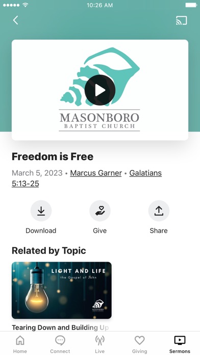 Masonboro Baptist Church Screenshot