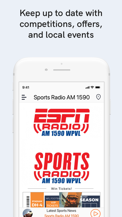 Sports Radio AM 1590 Screenshot