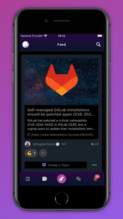 Hedgehog Social Screenshot
