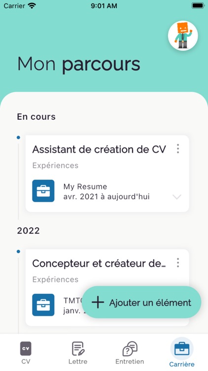 My Resume - CV et Lettre