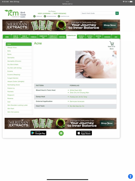 Kamwo TCM Herb Guide iPad screenshot 9 - Medical app