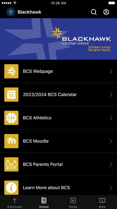 Blackhawk Ministries Screenshot