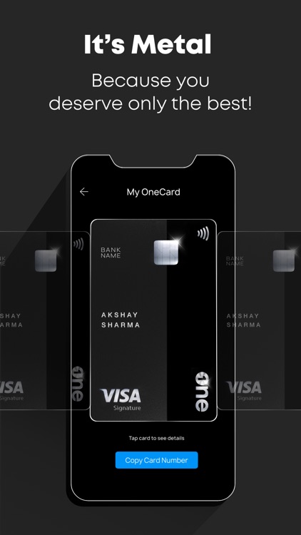 OneCard - Metal Credit Card