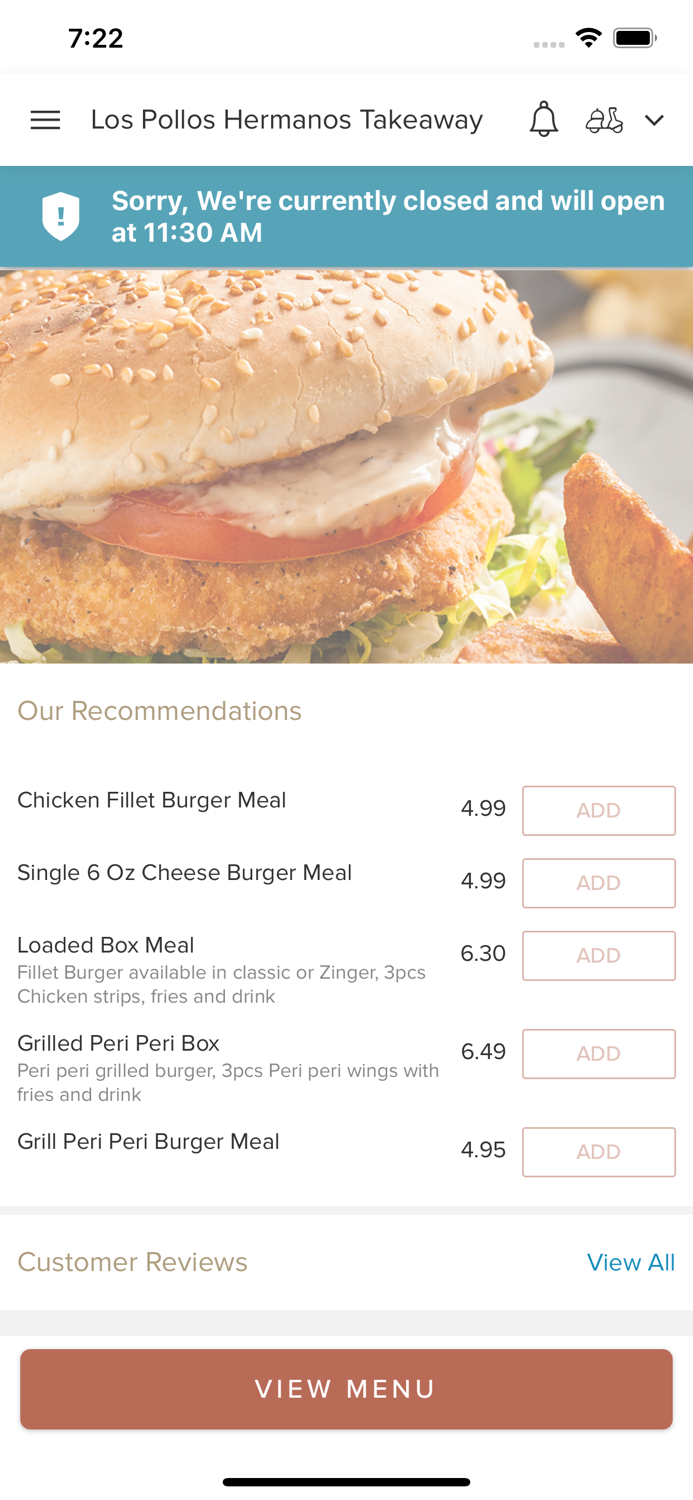 Los Pollos Hermanos Takeaway