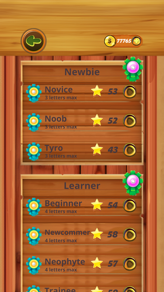 #5. Word Contests: Word Puzzle (iOS) 由: Aziza Rahman