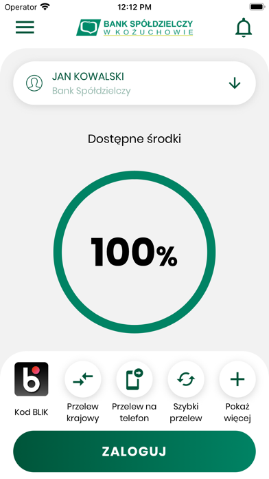 BS Kożuchów mobileNet Screenshot