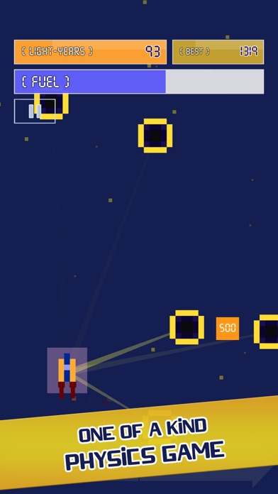 Plucky Rocket: Physics Arcade Screenshot