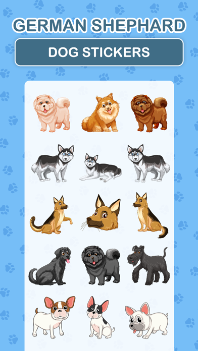 Screenshot #2 pour German Shepherd Dog Stickers
