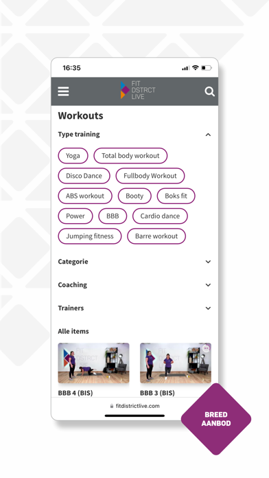 Fit District LIVE Screenshot
