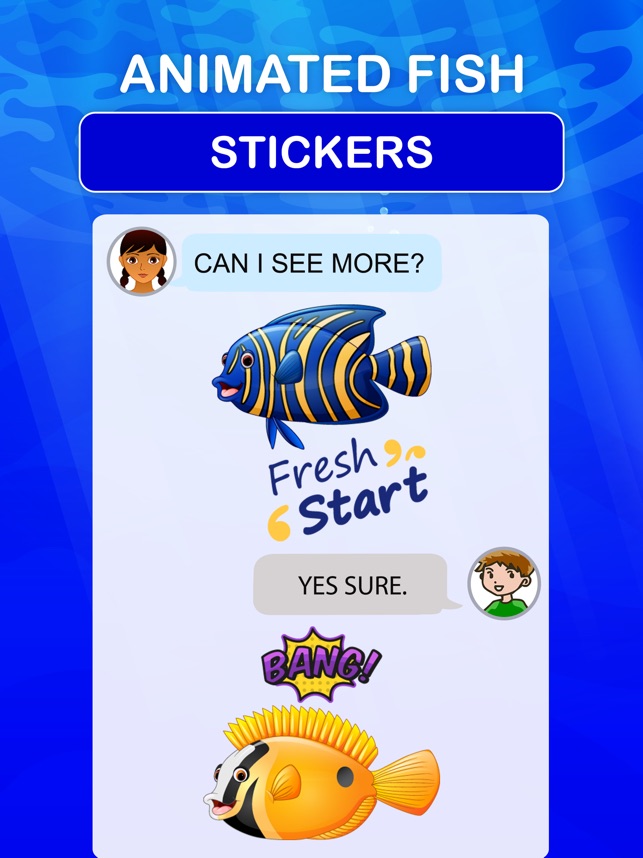 Animated Fish Stickers on the App Store