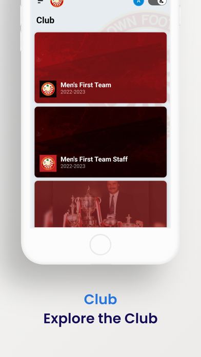 Portadown Football Club Screenshot