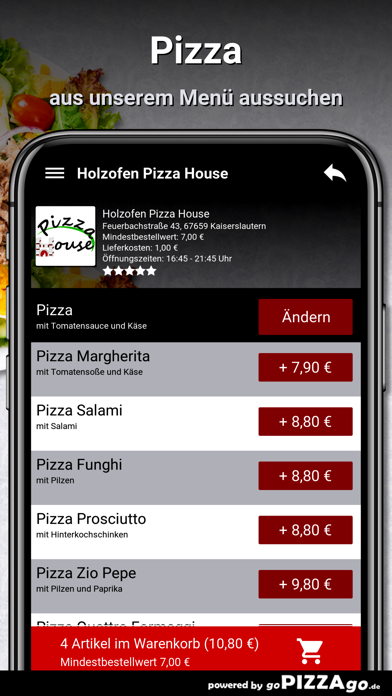 Holzofen House Kaiserslautern Screenshot