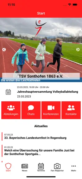 Game screenshot TSV Sonthofen Vereinsapp apk