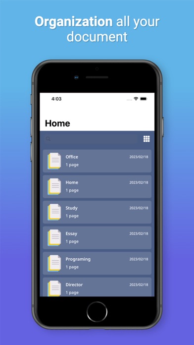 STV Scanner: Doc PDF Screenshot