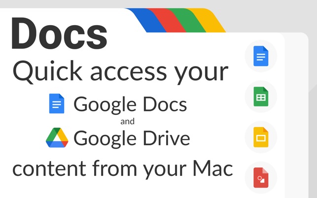 Docs for Google Docs and Drive on the Mac App Store