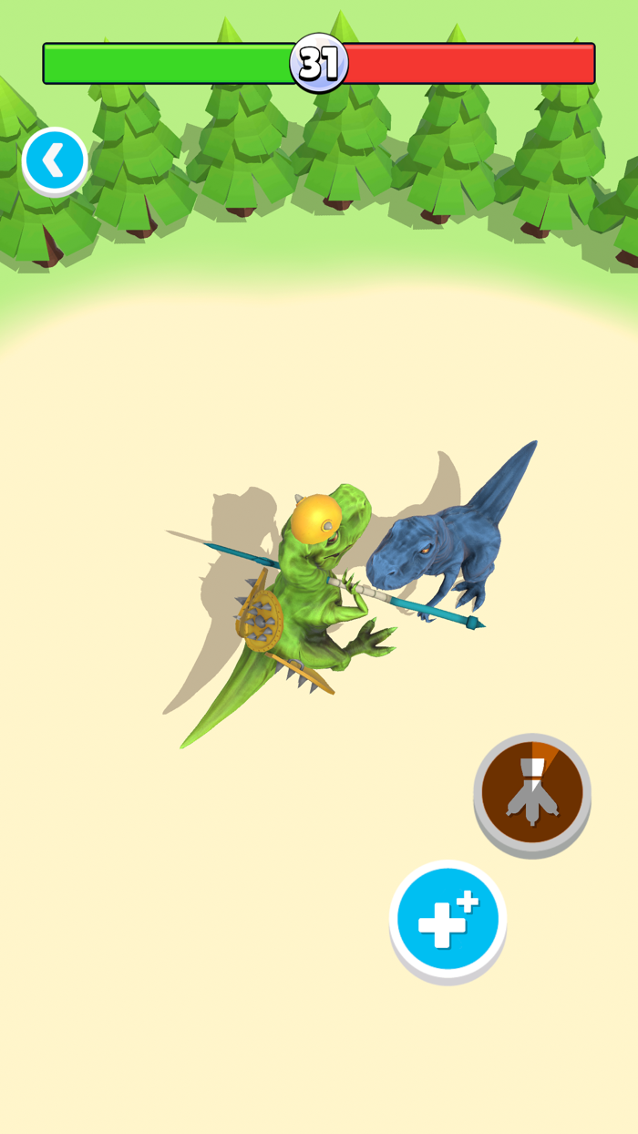 Dino World Merge  Fight