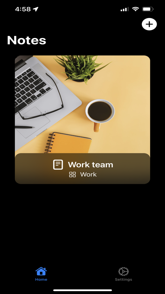 #2. Notie |Your thoughts Navigator (iOS) 由: Mohammed Alsaleh