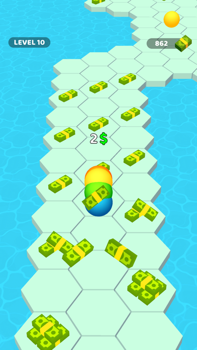 Hexaball Runner Screenshot