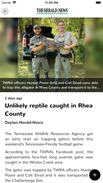 The Herald-News eEdition Screenshot