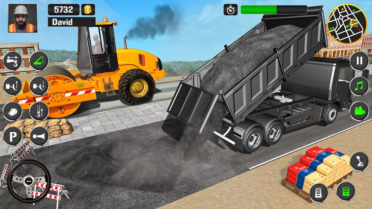Excavator Construction Game 3d screenshot-4