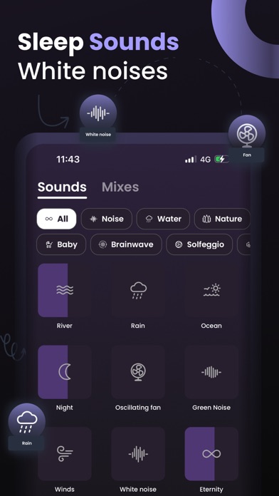 SleepWell: Sleep Sound Machine Screenshot